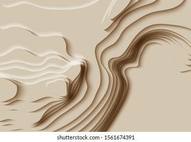 Mountain hiking. Map line of topography. Vector abstract topographic map concept with space for your copy. 3D Cartography concep background. Map mockup infographics. Sale background.  Wavy backdrop