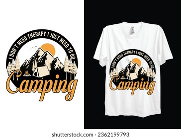 MOUNTAIN, HIKING, SCUBA DIVING AND ADVENTURE TSHIRT DESIGN