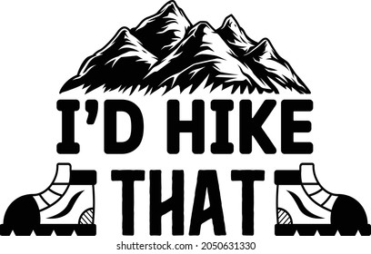 Mountain, Hiking  svg design for hikers 