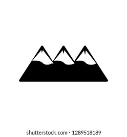 mountain, hill icon vector template