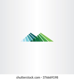 Mountain Hill Vector Logo Icon