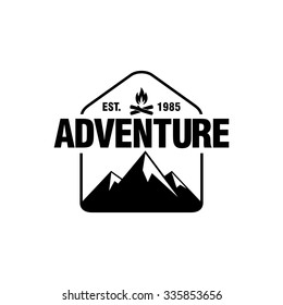 Mountain Hipster Logo template