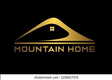 Mountain Home vector design