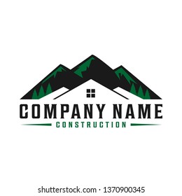 Mountain house logo design