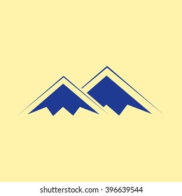 Mountain Icon. 