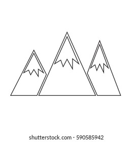 Mountain icon