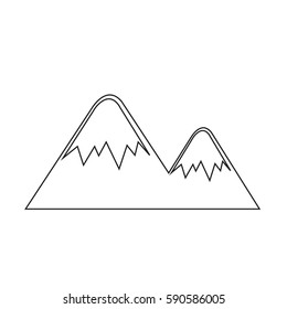 Mountain icon