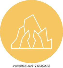 Mountain Icon Design For Personal And Commercial Use