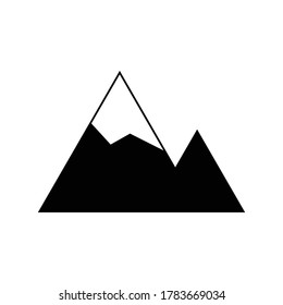 Mountain Icon design vector illustration