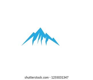 Mountain icon illustration