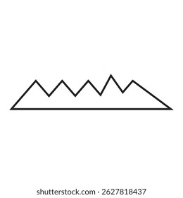 mountain icon illustration element design