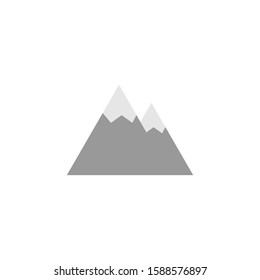 mountain icon illustration isolated vector sign symbol