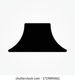 mountain icon illustration isolated vector sign symbol