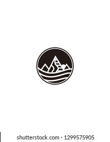 Mountain icon logo