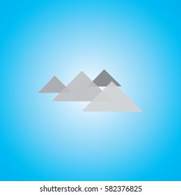 mountain icon logo