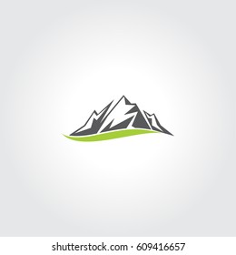 mountain icon logo