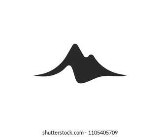 Mountain icon  Logo Business Template Vector