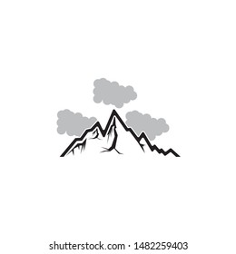 Mountain icon Logo Business Template Vector


