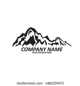 Mountain icon Logo Business Template Vector


