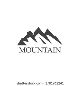 Mountain icon  Logo Business Template Vector