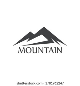 Mountain icon  Logo Business Template Vector