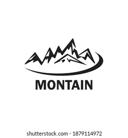 Mountain icon  Logo Business Template Vector