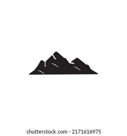 Mountain icon Logo Business Template Vector illustration design