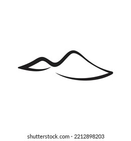 Mountain icon  Logo Business Template Vector
