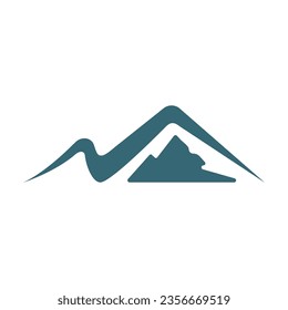 Mountain icon  Logo Business Template Vector