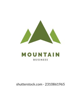 Design-Vorlage für Mountain-Icon-Logos
