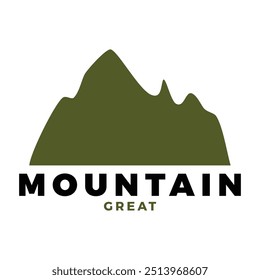 Mountain Icon Logo Design Template
