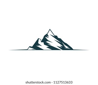 Mountain icon Logo Template Vector illustration design