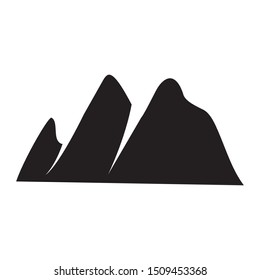 Mountain icon Logo Template Vector illustration design