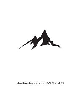 Mountain icon Logo Template Vector illustration design