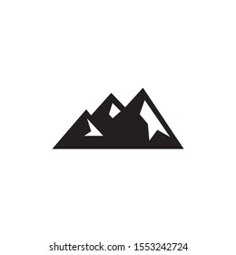 Mountain icon Logo Template Vector illustration design