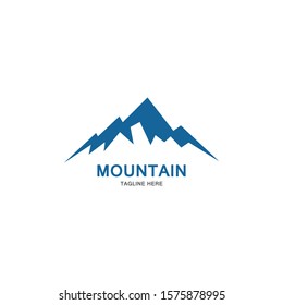 Mountain icon Logo Template Vector illustration design