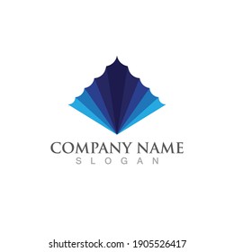 Mountain icon Logo Template Vector illustration design