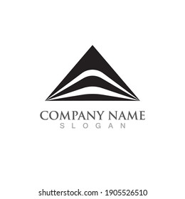 Mountain icon Logo Template Vector illustration design