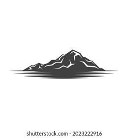 Mountain icon Logo Template Vector illustration design