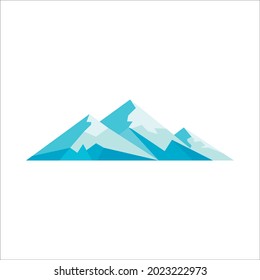 Mountain icon Logo Template Vector illustration design