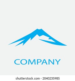 Mountain icon Logo Template Vector illustration design