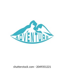 Mountain icon Logo Template Vector illustration design