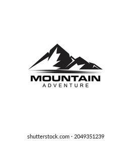 Mountain icon Logo Template Vector illustration design