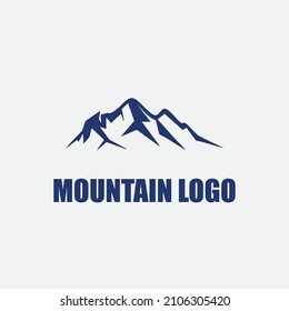 Mountain icon Logo Template Vector illustration design