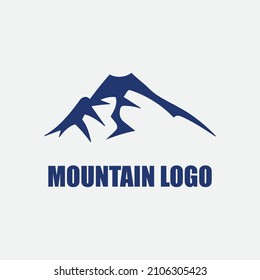 Mountain icon Logo Template Vector illustration design