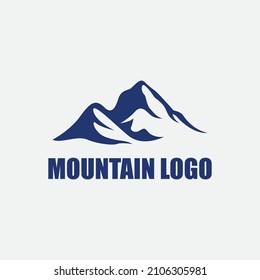 Mountain icon Logo Template Vector illustration design
