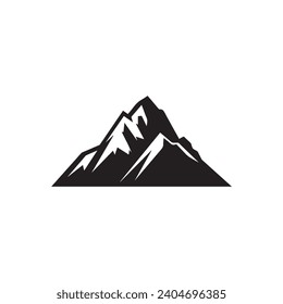 Mountain icon Logo Template vector illustration design.