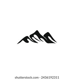 Mountain icon Logo Template Vector illustration design