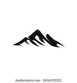 Mountain icon Logo Template Vector illustration design