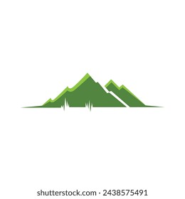 Mountain icon Logo Template Vector illustration design